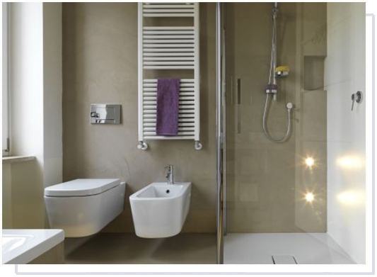 Sostituzione vasca con doccia in Ticino, Bagno Design